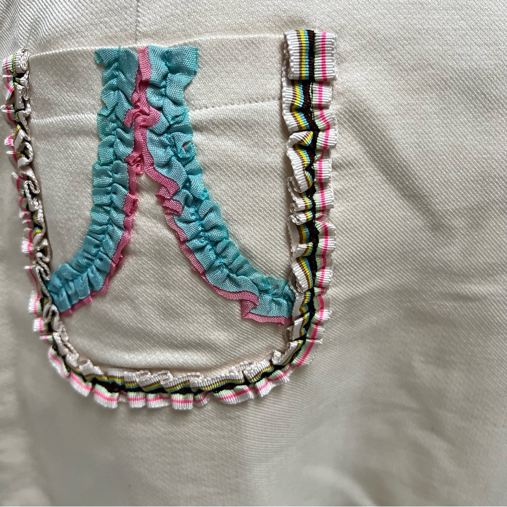 Vintage CYTHIA‎ RAWLEY Silk Mini Skirt Preppy Light Academia Coquette Girl 90's - Picture 14 of 17